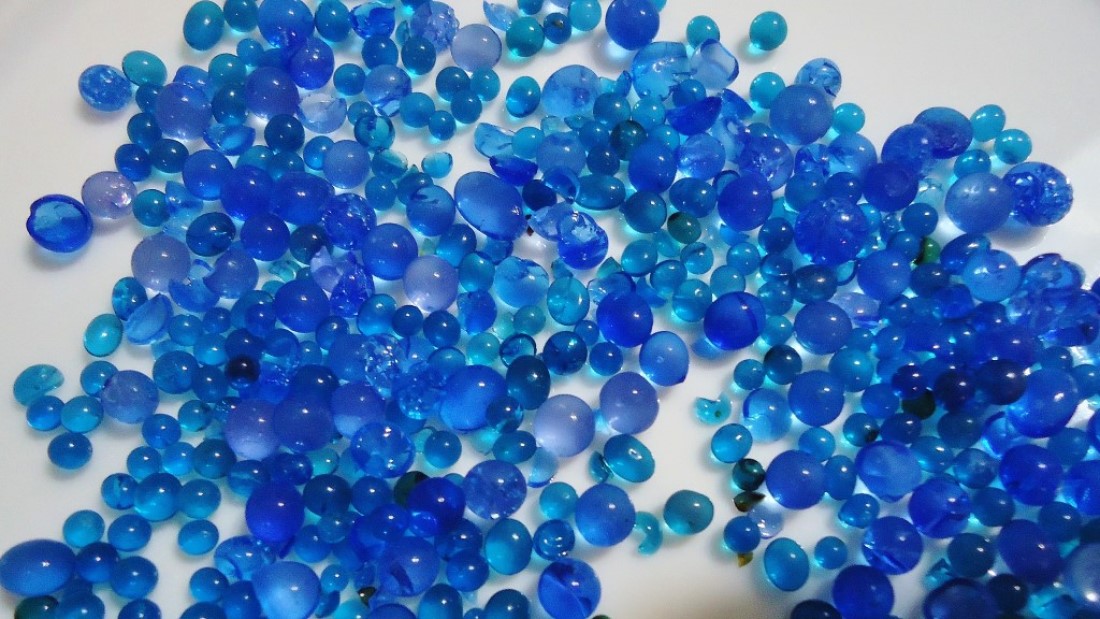 silica gel azul